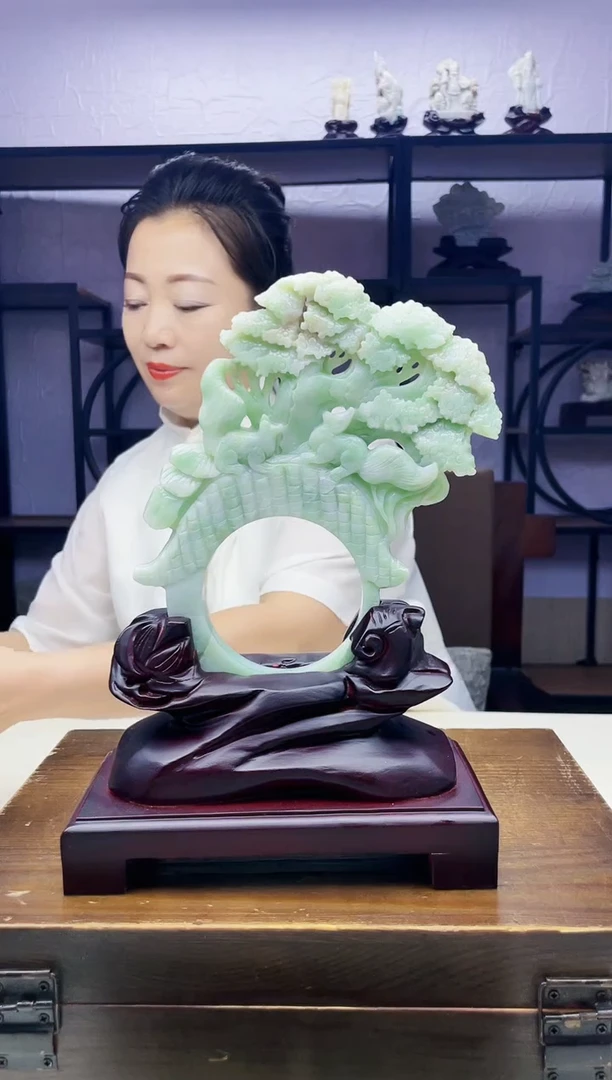 未镶嵌定制翡翠毛货09190212