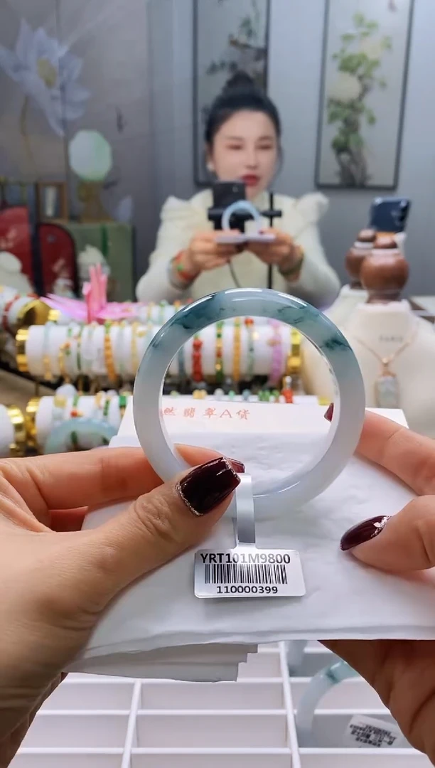 未镶嵌手镯翡翠134号55.2/12.2*8.6