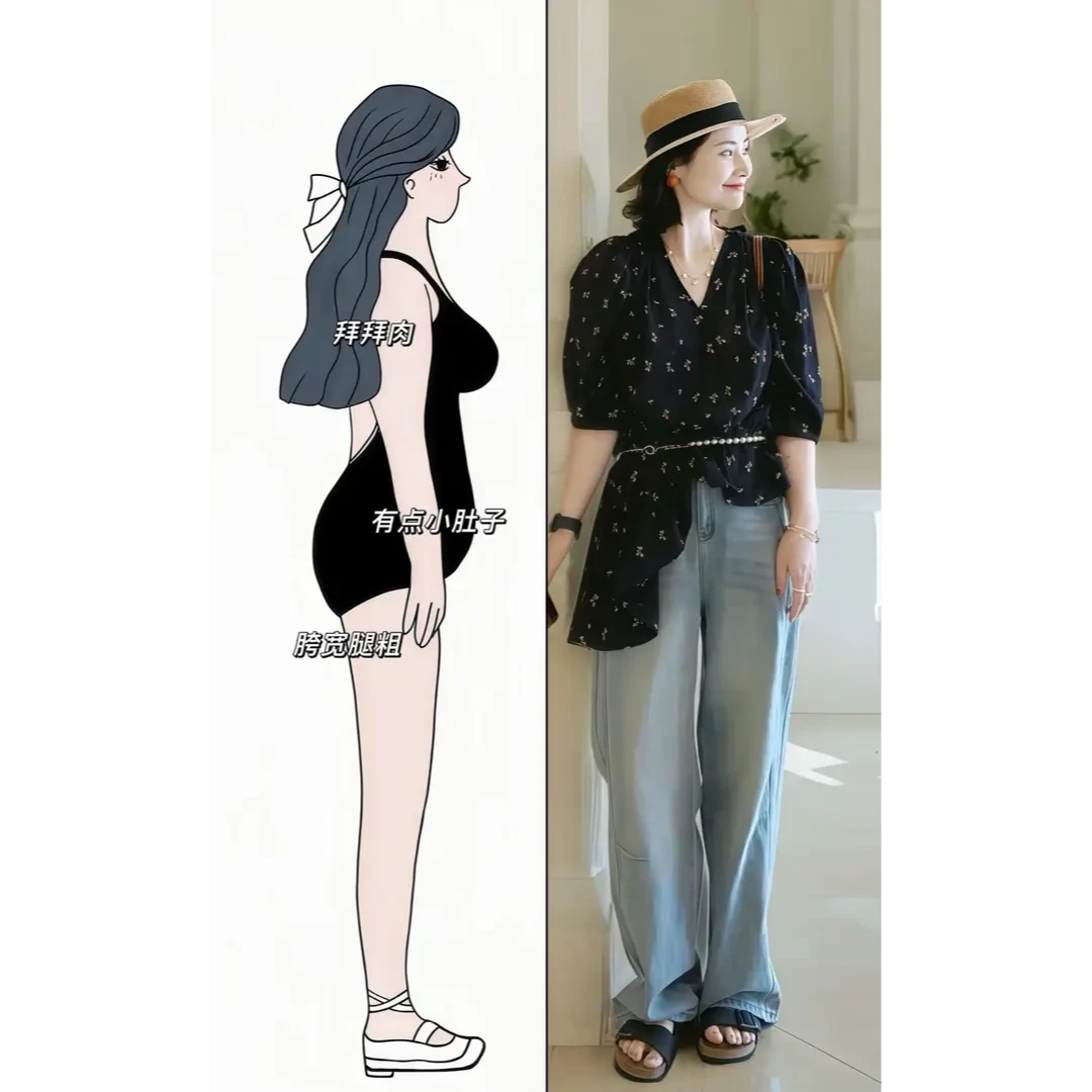 2025夏季新款法式碎花衬衫泡泡袖雪纺衫百搭牛仔裤气质两件套减龄