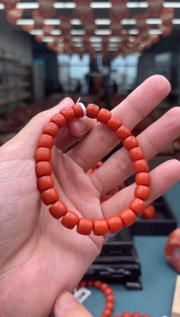 【闪购商品】南红玛瑙A09未镶嵌8mm毕业阿东寨直切单圈