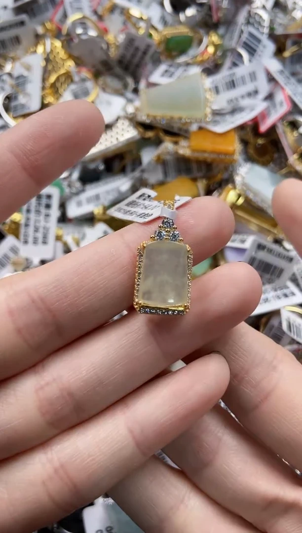 银S925镶嵌戒指翡翠1111----2