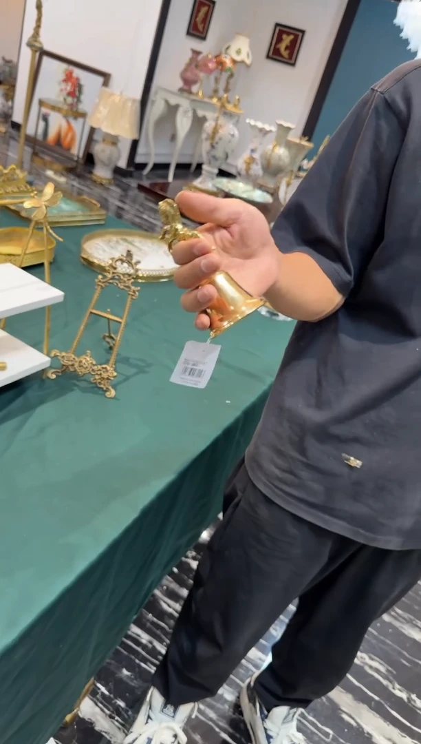 黄铜 黛姿家居装饰品摆件