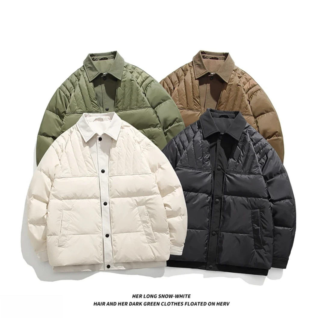 『清货』户外三防机能风冬季潮流翻领情侣款外套 926