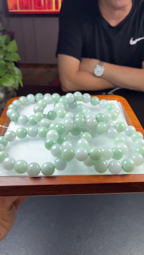 未镶嵌手串翡翠缅甸天然翡翠手串 多样性发一
