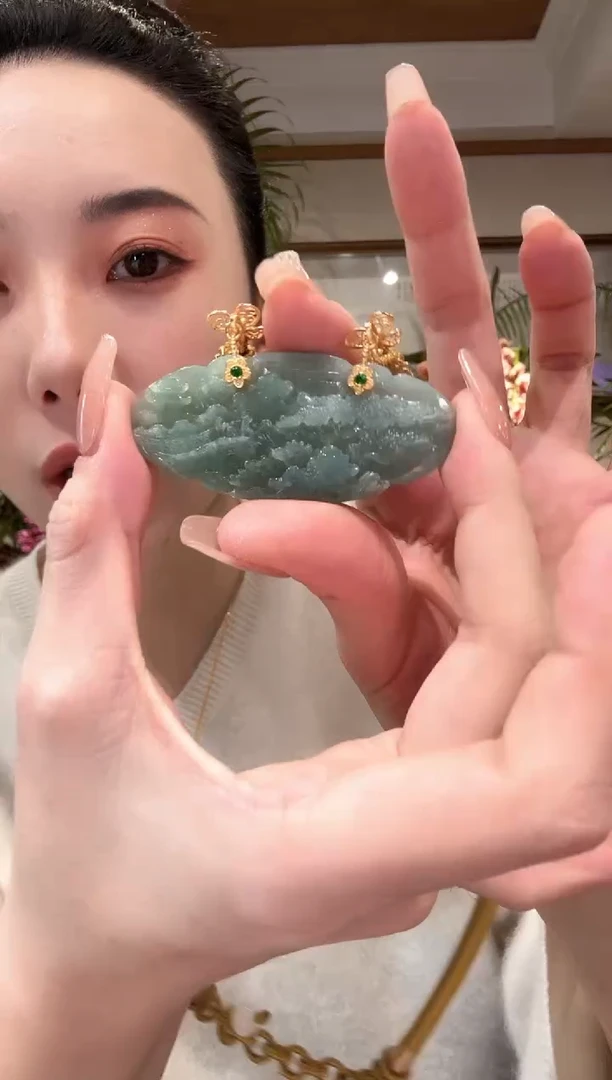 【闪购商品】翡翠颈饰未镶嵌国风