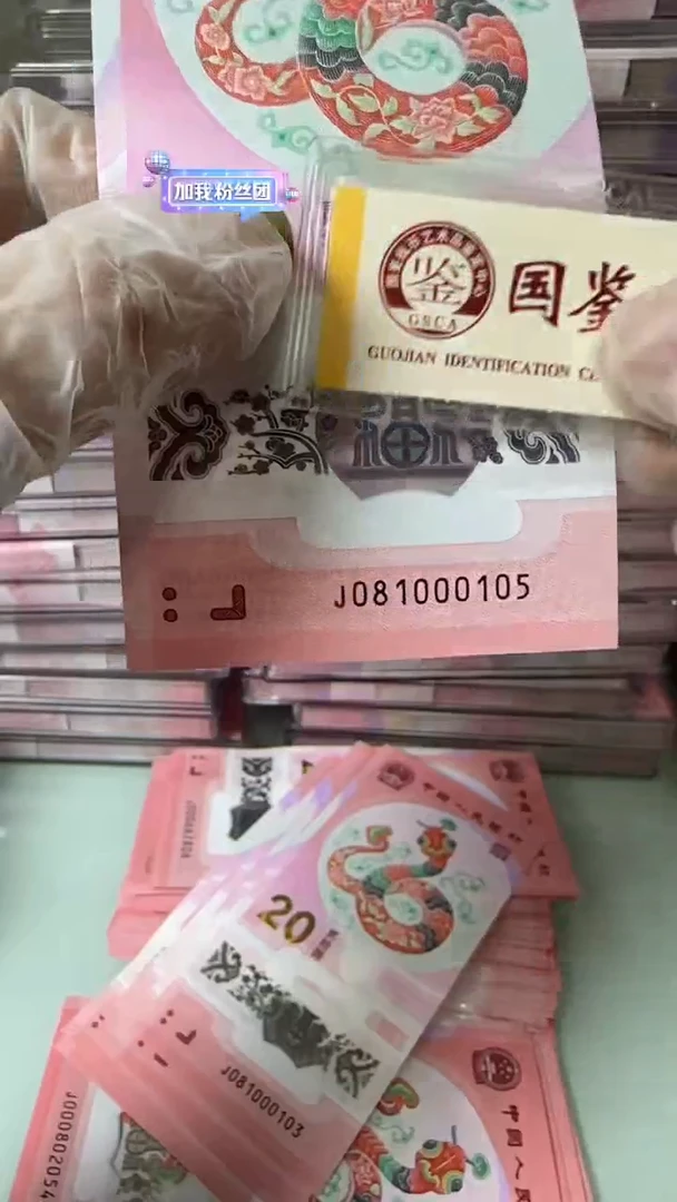 【闪购商品】塑料081000105-蛇钞单张！