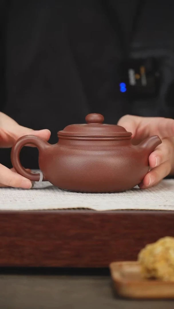 茶壶紫砂仿古 底槽清