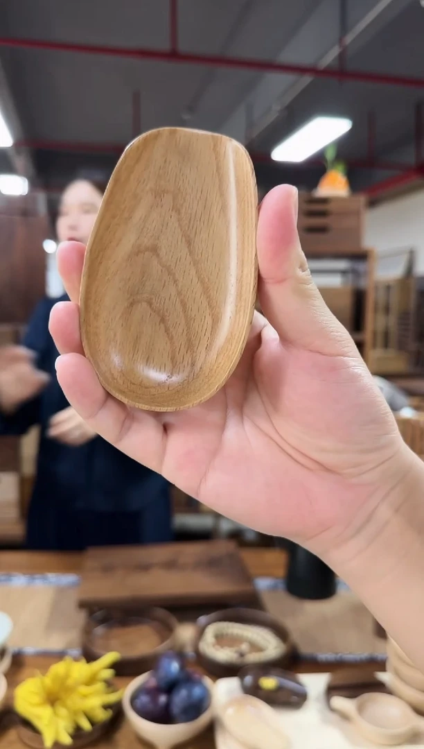 木一****?白橡木茶则1个