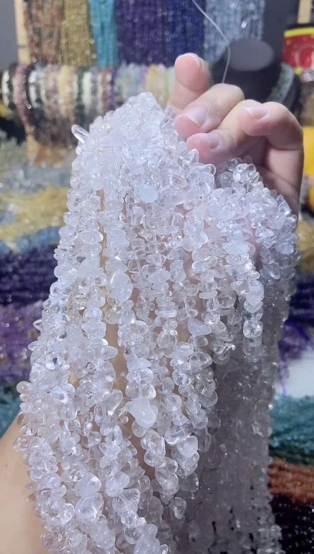 未镶嵌珠宝半成品水晶白水晶