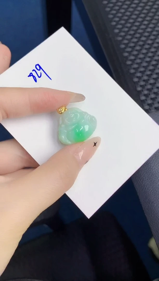颈饰未镶嵌翡翠缅甸天然翡翠A货