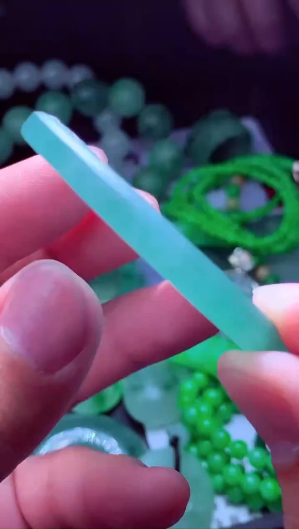 未镶嵌定制翡翠柳*#翡翠毛货定制