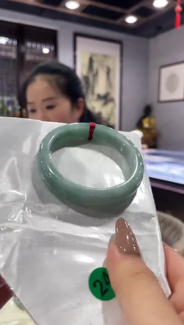 未镶嵌手镯翡翠259，54-55