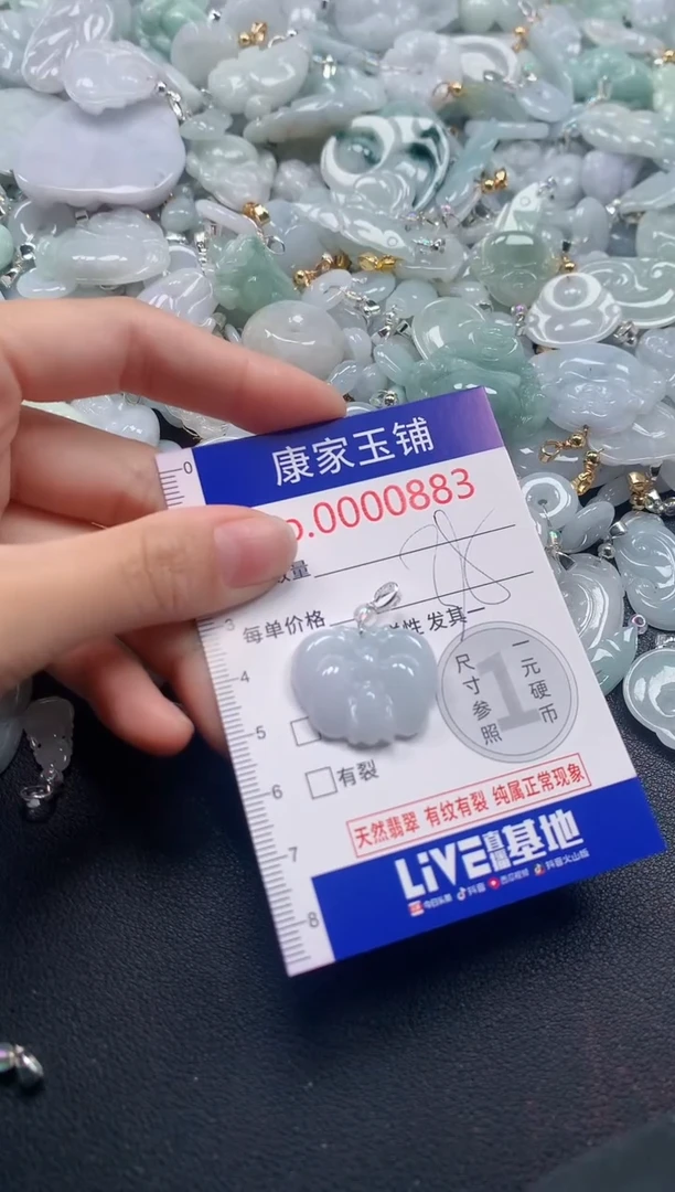 吊坠(不含链)未镶嵌翡翠883