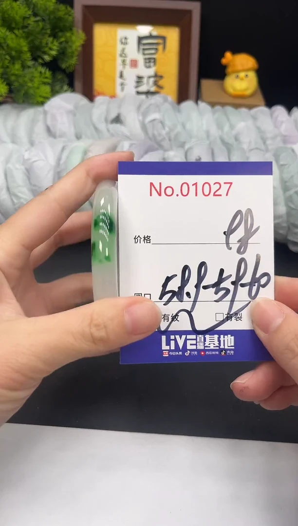 未镶嵌手镯翡翠拍下以实物为准1027