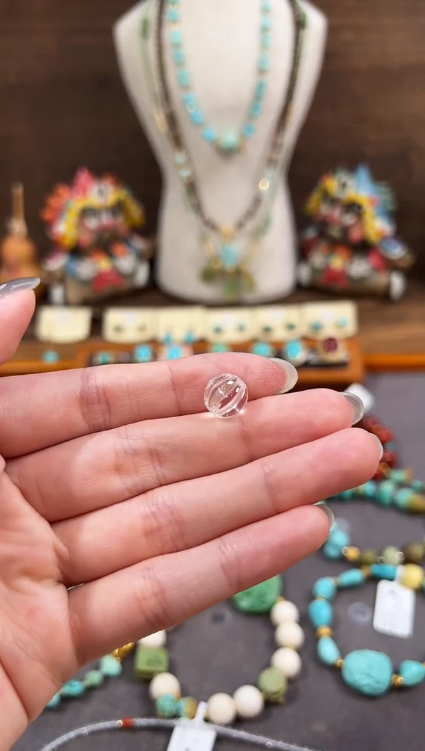 未镶嵌颈饰水晶白水晶配饰