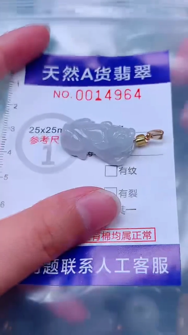 吊坠(不含链)未镶嵌翡翠1