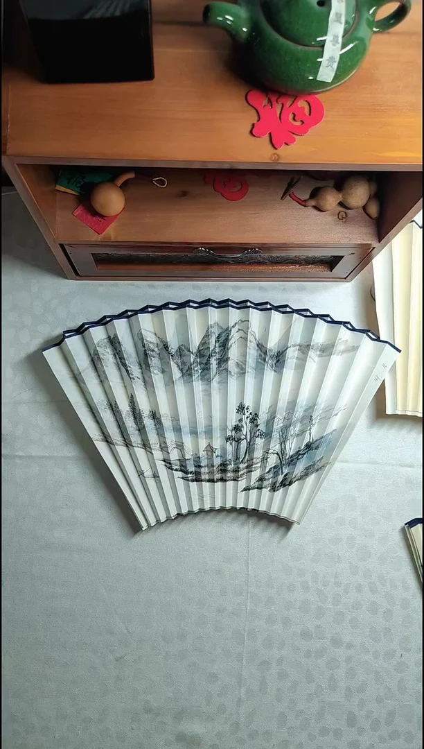 天*16方 山水扇面