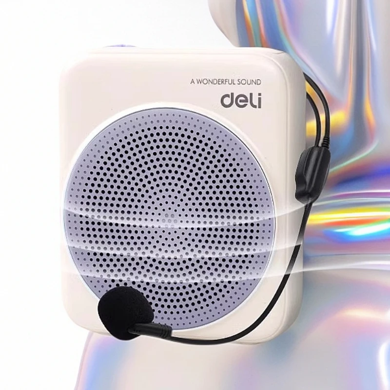 得力无线小蜜蜂扩音器导游专用麦克风小蜜蜂无线扩音器扩音手机