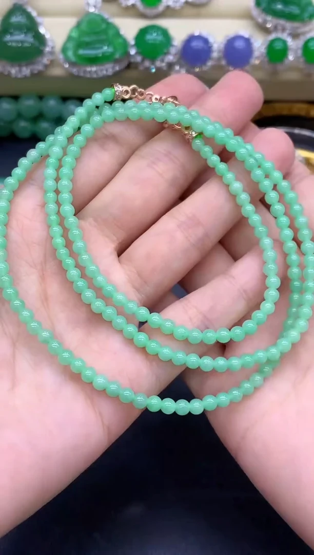 颈饰未镶嵌翡翠214-中国好珍宝