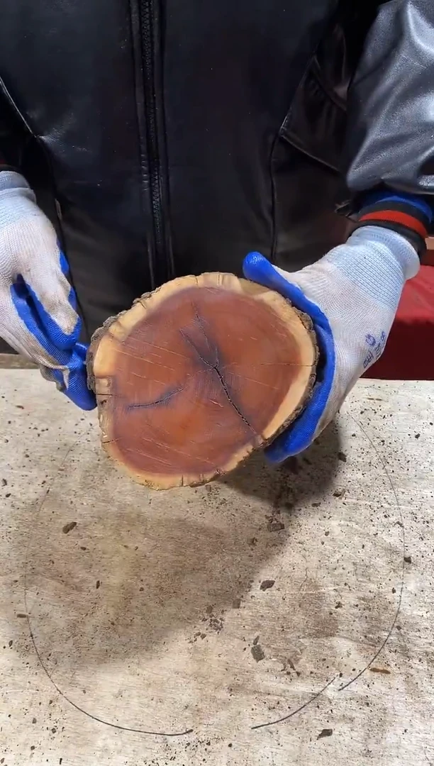 枣木【59】号原木段，尺寸随型