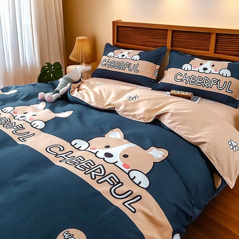 ✅被套单件被罩学生宿舍单人150x200x230单独被单四季通用床上用品