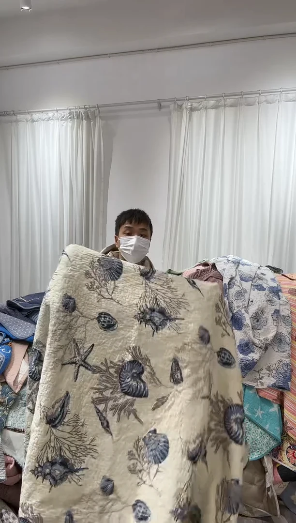 棉230*250纯棉床盖101号微瑕