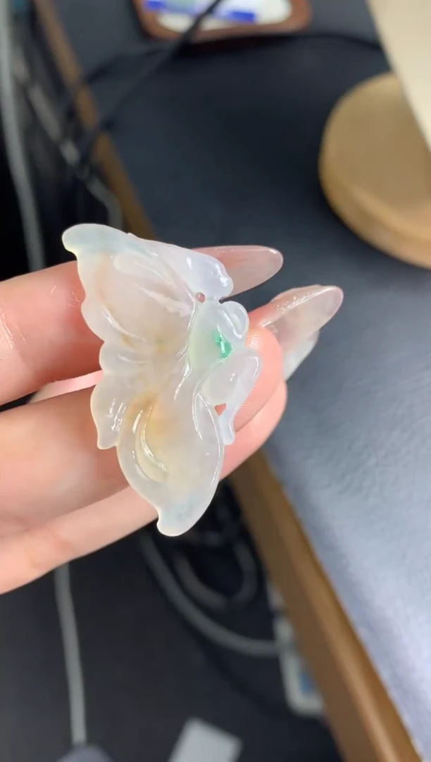 定制翡翠未镶嵌花仙子