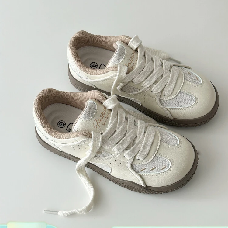 Moleubak百搭板鞋德训鞋女2025新款软底百搭潮鞋小白鞋板鞋