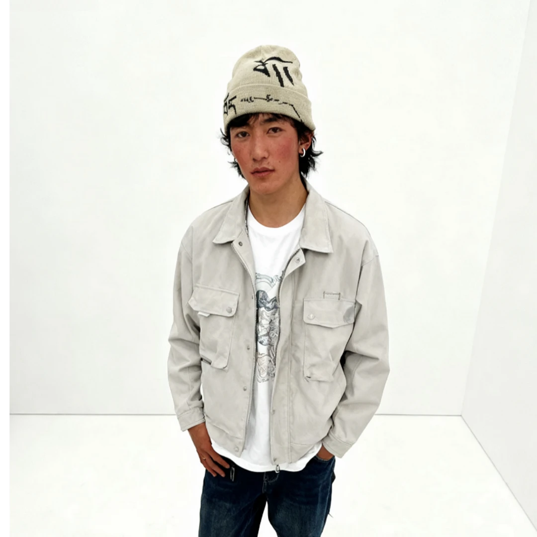 无檐冬季徒步保暖针织帽运动帽时尚套头冷帽针织