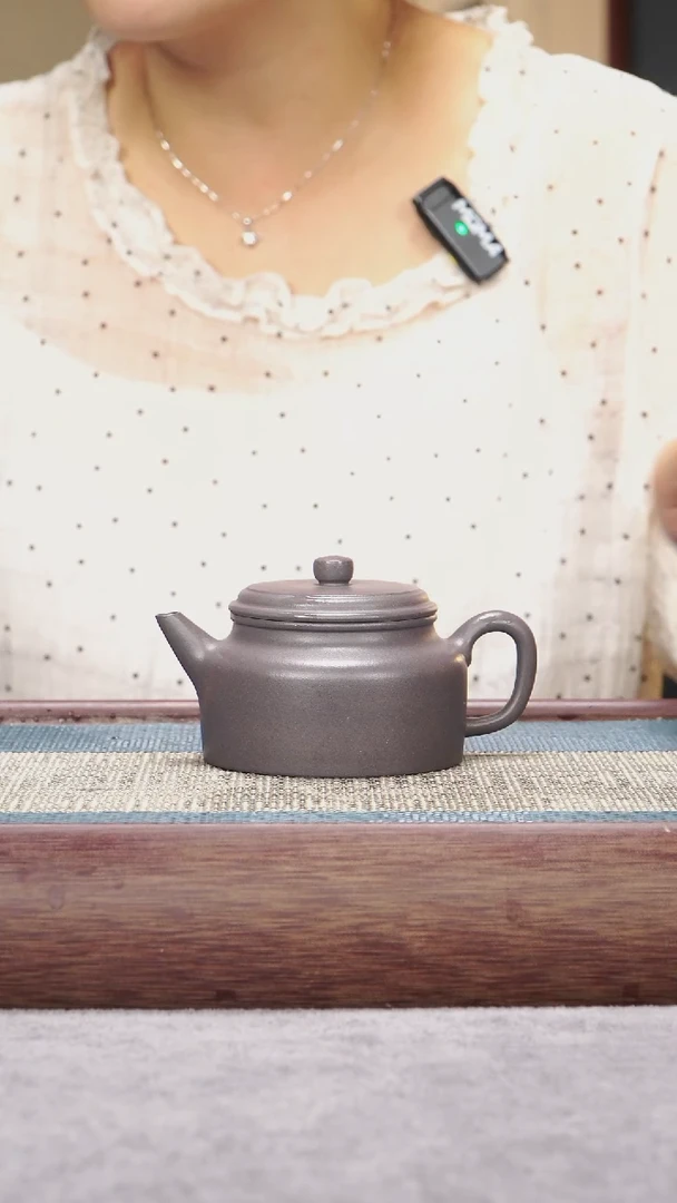 茶壶紫砂天青泥剑流德钟