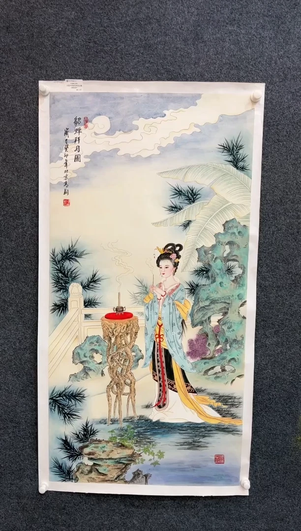 【闪购商品】国画2.4-艺术-冯高翔-卢浮宫原作-15