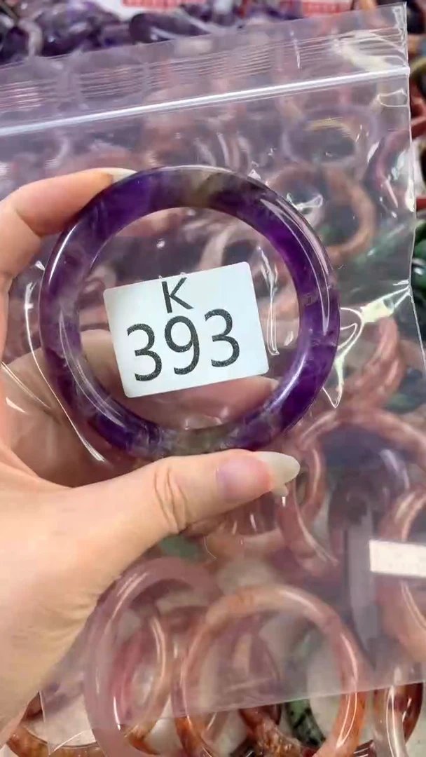 水晶手镯K未镶嵌水晶393-58
