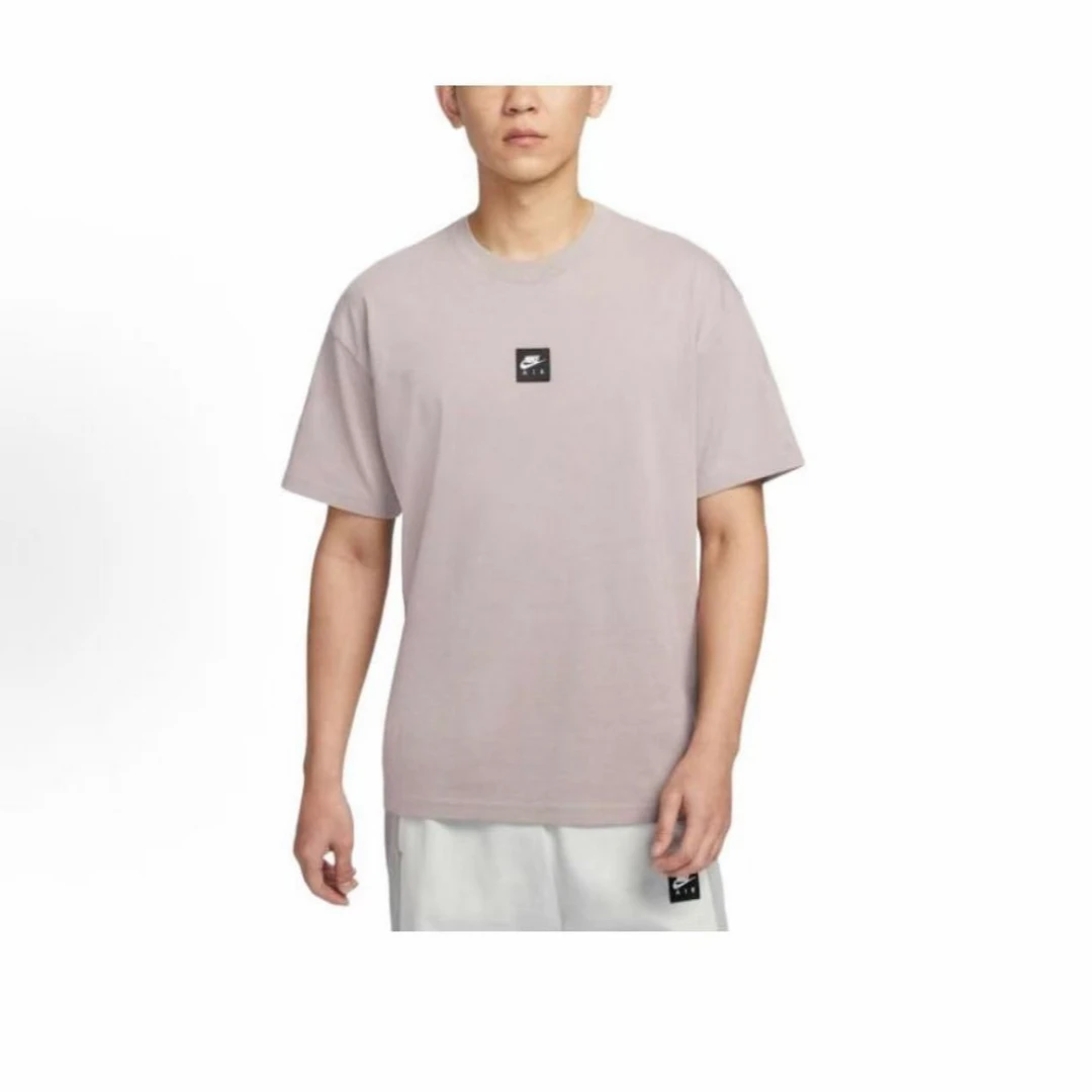 NIKE/耐克【港湾专享】时尚百搭柔软短袖T恤男款紫灰色 HJ0727009