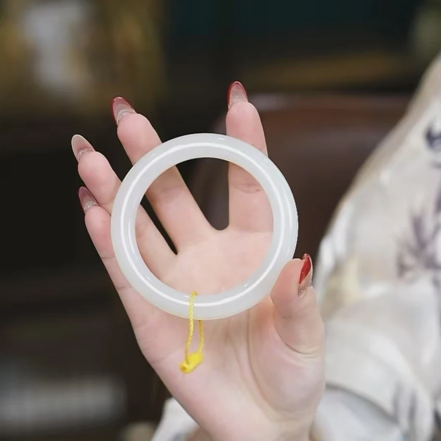 【小池专属】和田玉白玉手镯 GL0070