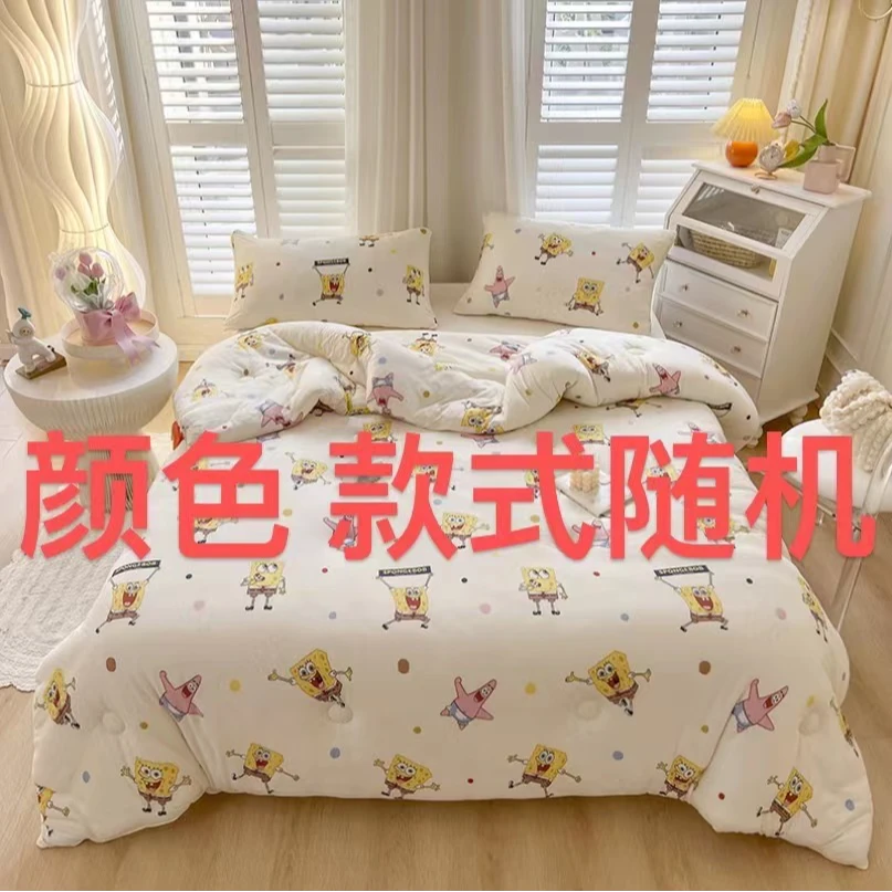 A类针织被子舒适被芯秋冬厚被