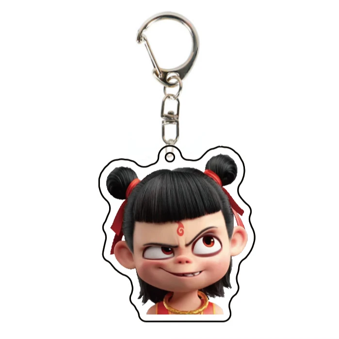 哪吒2魔童闹海哪吒电影敖丙哪吒周边可爱钥匙扣装饰书包挂件礼物