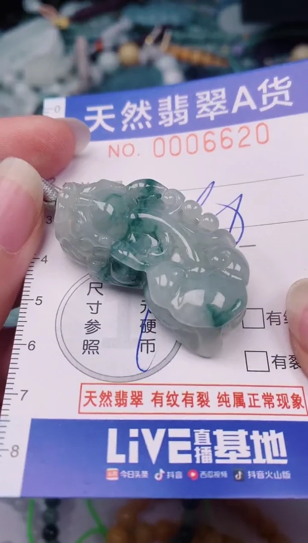 颈饰未镶嵌翡翠00006620