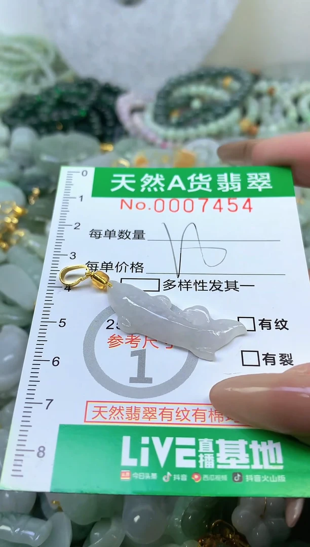 颈饰未镶嵌翡翠未镶嵌纯天然缅甸A货翡翠