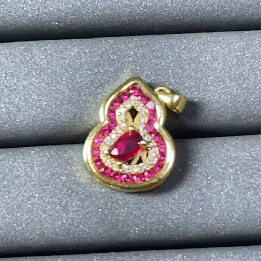 宝阁甄选红葫芦吊坠320