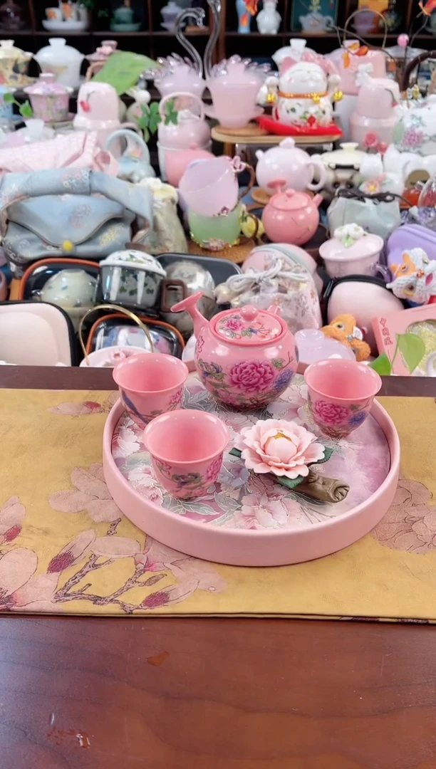 【闪购商品】瓷片茶具：库存仅剩1件