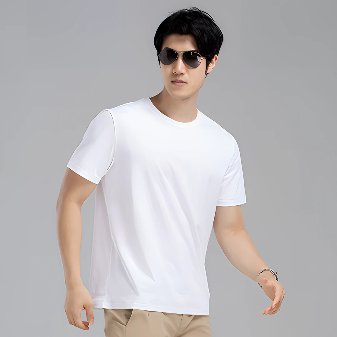 【110支双股】双面双丝光父亲节送礼高奢T恤