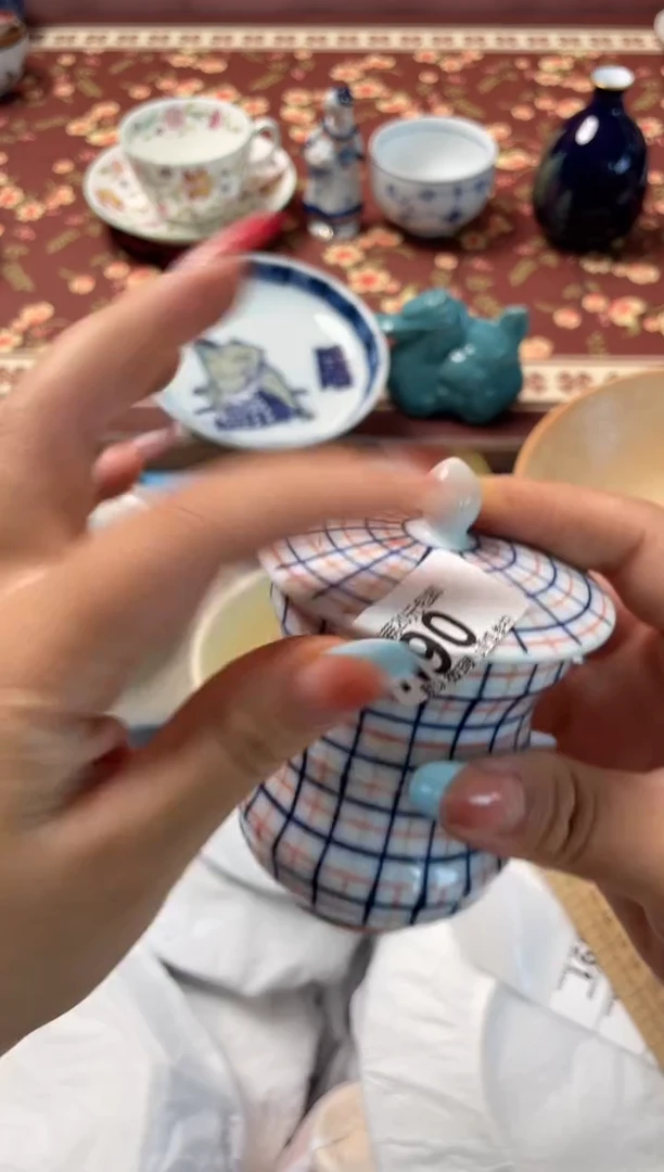 瓷片小*九瓷器瓷器N90