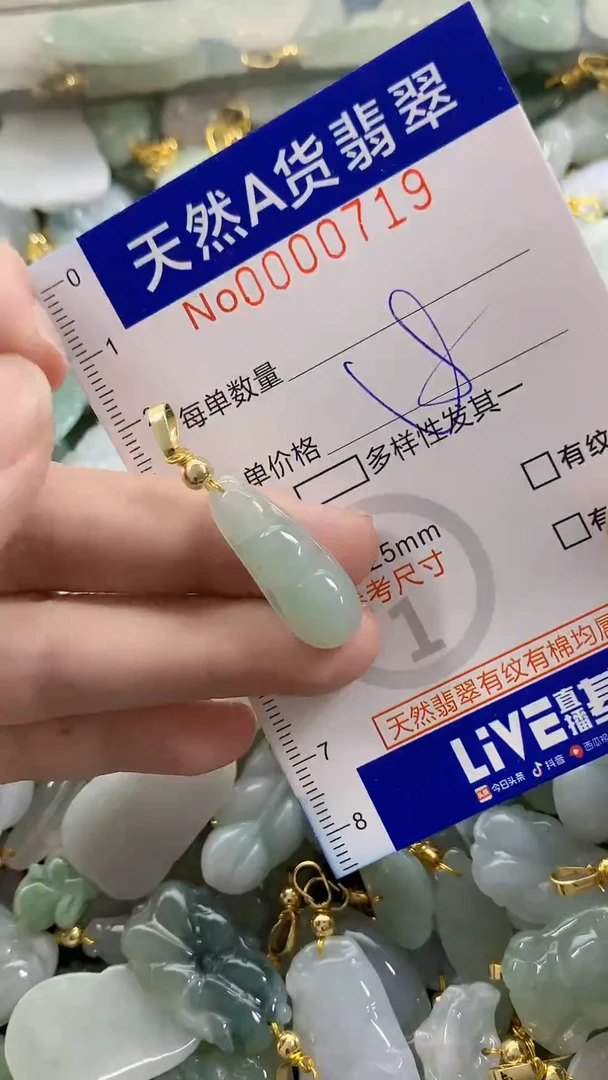 颈饰未镶嵌翡翠天然A货翡翠