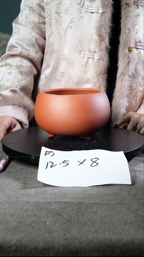 宜兴紫砂小小花盆