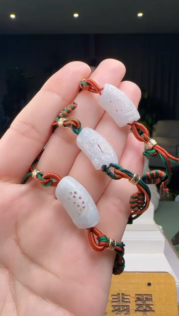 【闪购商品】翡翠手绳未镶嵌多样性发一XM@@NLFL0008