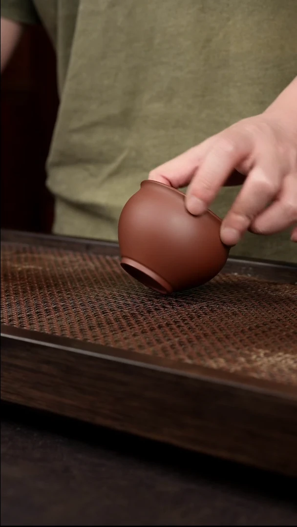 茶壶紫砂底槽清圆融杯