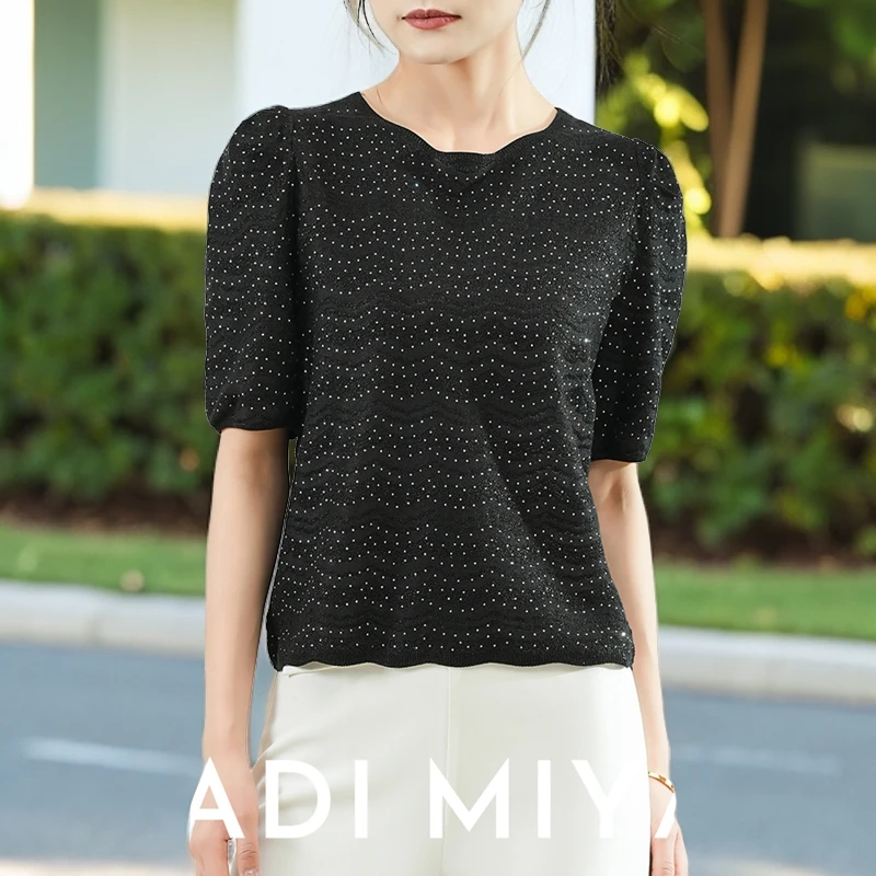 SS 0127-时尚针织衫通勤气质毛针织衫-001-135