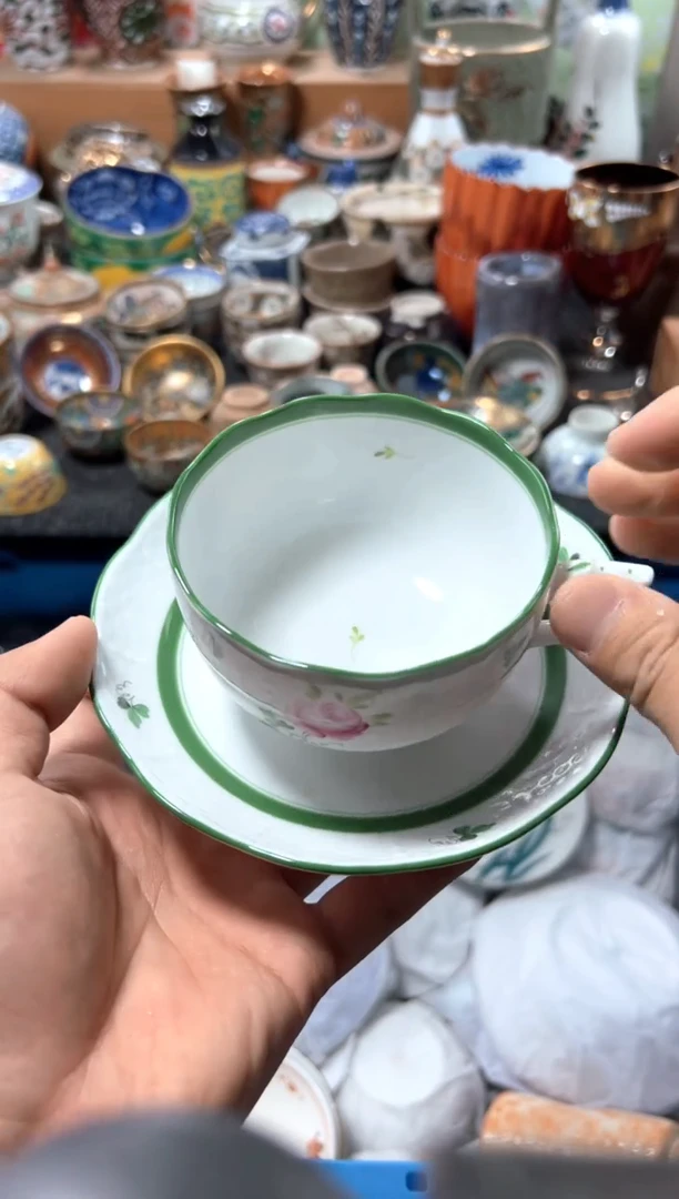 瓷片夏目海外回流瓷器中古品。