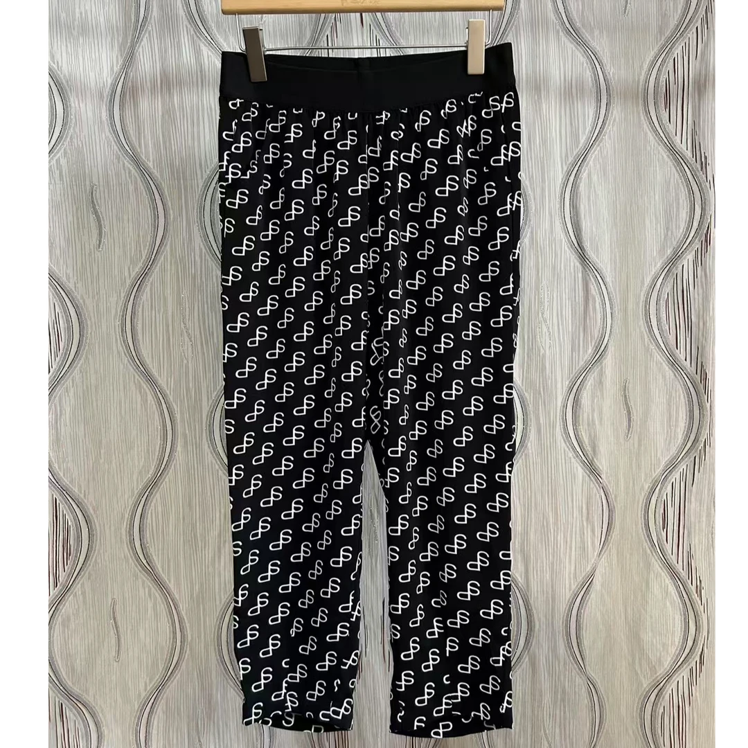 胖人坊大码女装休闲裤956   衣长83