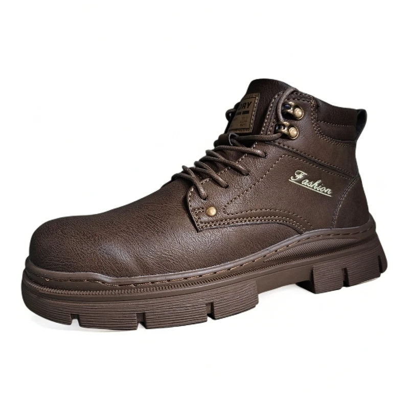 高端定制防滑耐磨男士休闲马丁鞋LY-2367